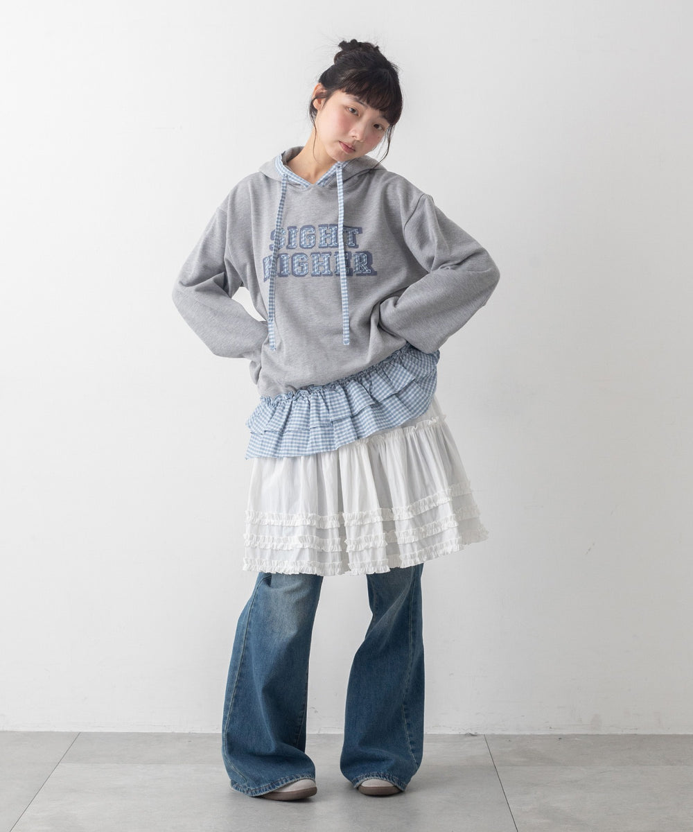 グレー モデル：166㎝ F着用