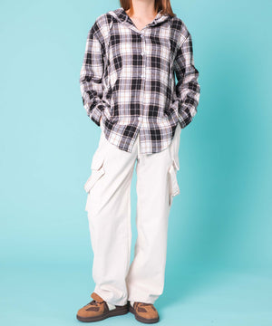 オフホワイト　モデル:155cm F着用