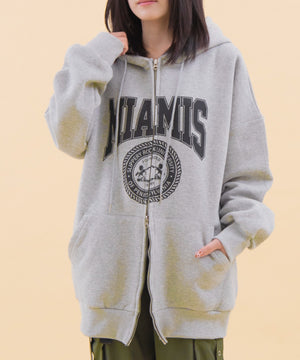 杢グレー モデル：147cm F着用