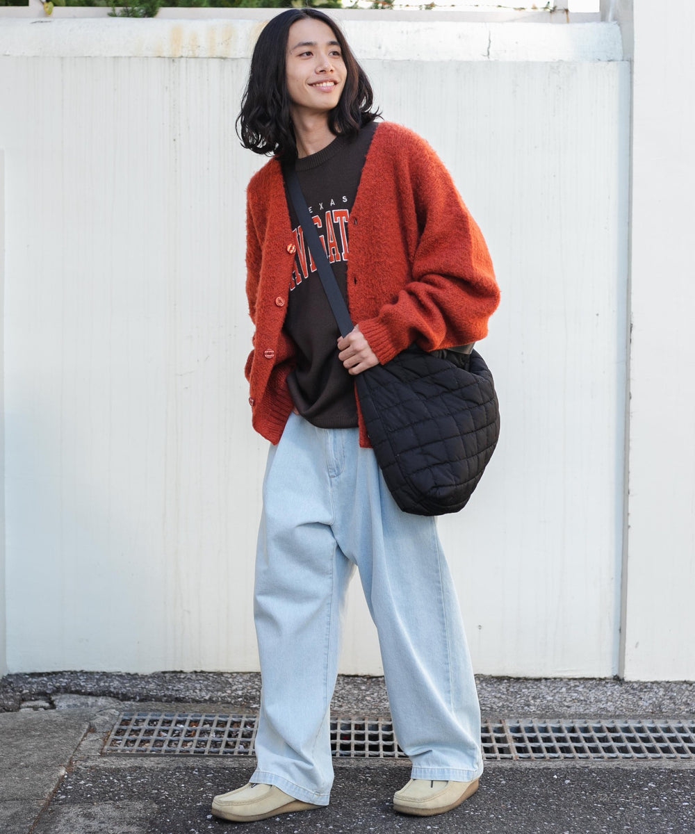 デニム淡色 モデル：175cm L着用