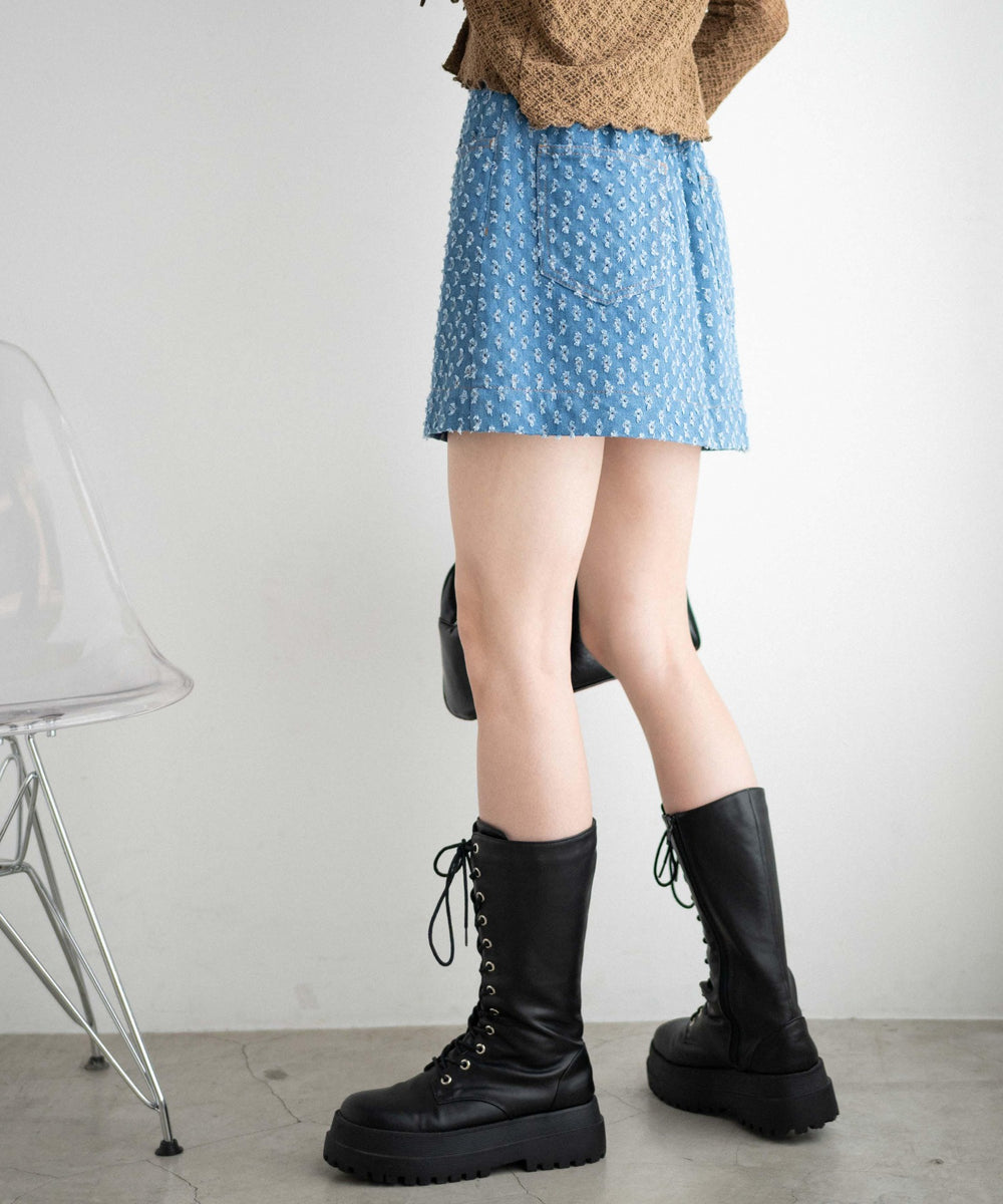デニム淡 モデル：161cm F着用