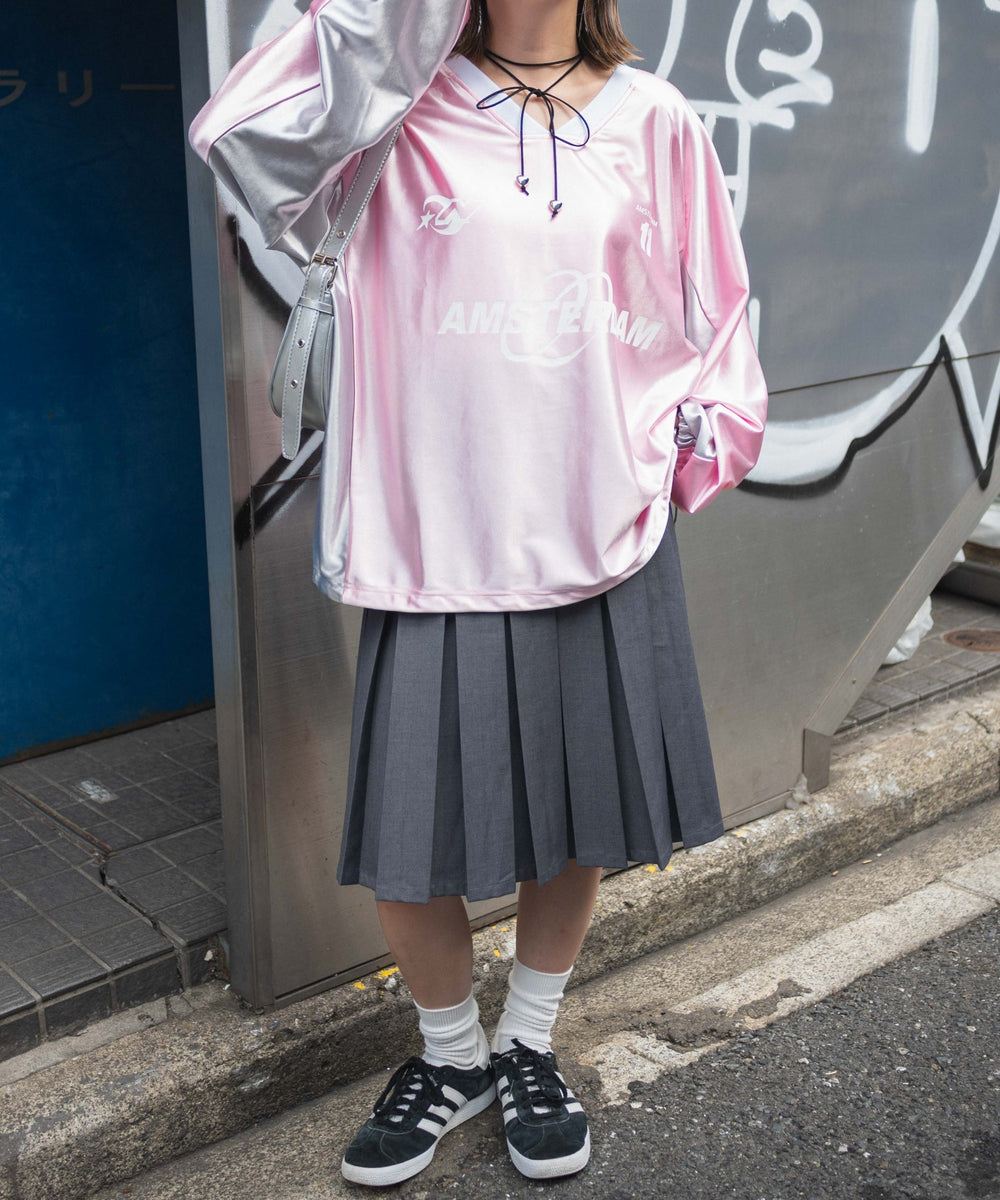 ピンク　モデル:155cm F着用