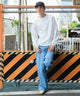 ホワイト モデル：180cm L着用