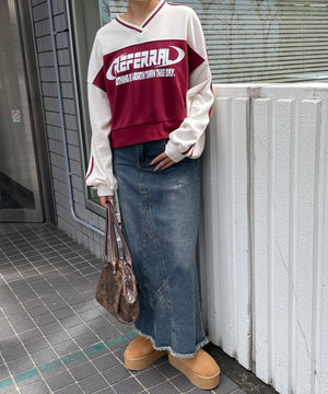ワイン　モデル:155cm F着用