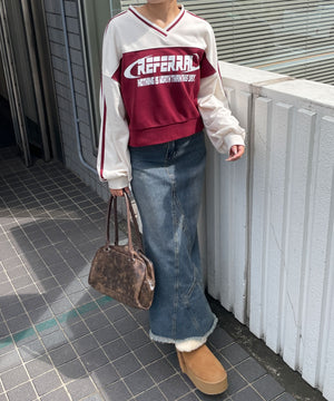 ワイン　モデル:155cm F着用