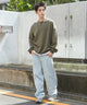 デニム淡色 モデル：180cm L着用