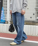 デニム中濃 モデル：180cm L着用