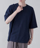 ビックコットンT/ネイビー モデル：180cm L着用
