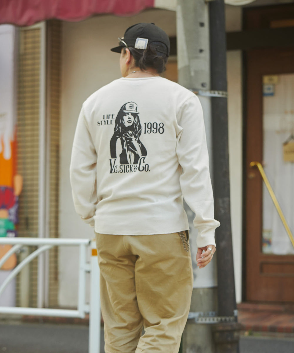 GIRL PRINT HENRYNECK