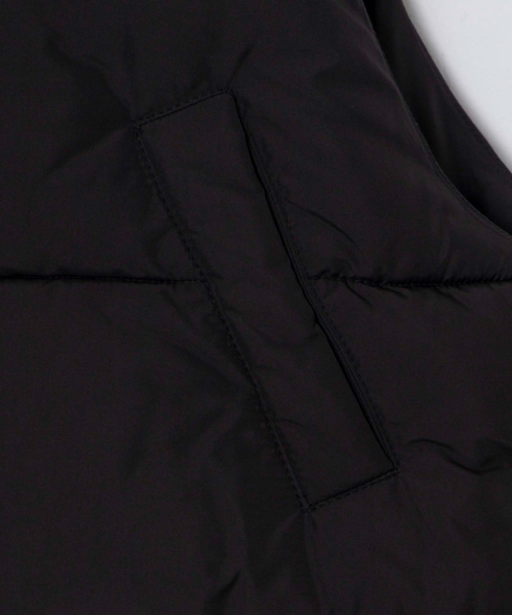 パディングショートベスト