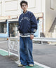ネイビー　モデル:180cm L着用