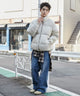 Lベージュ モデル：180cm L着用