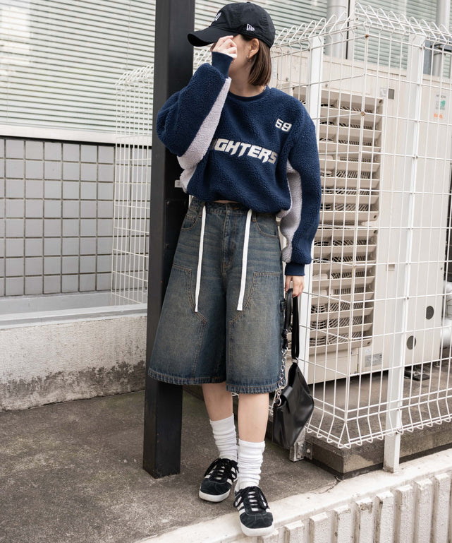 ネイビー モデル:155cm F着用