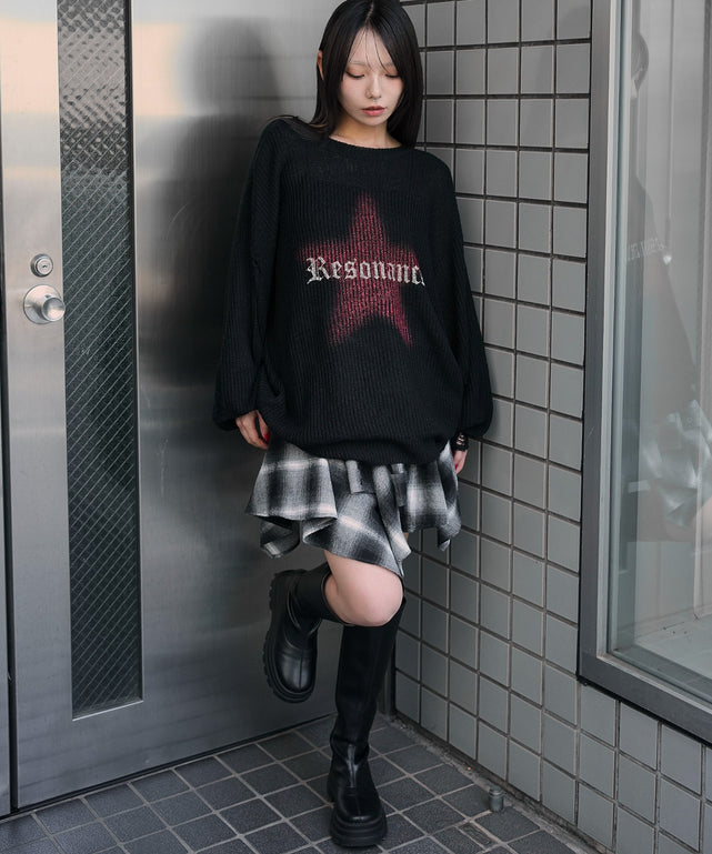 ブラック　モデル：159cm F着用