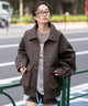 ブラウンソノタ モデル：161cm L着用