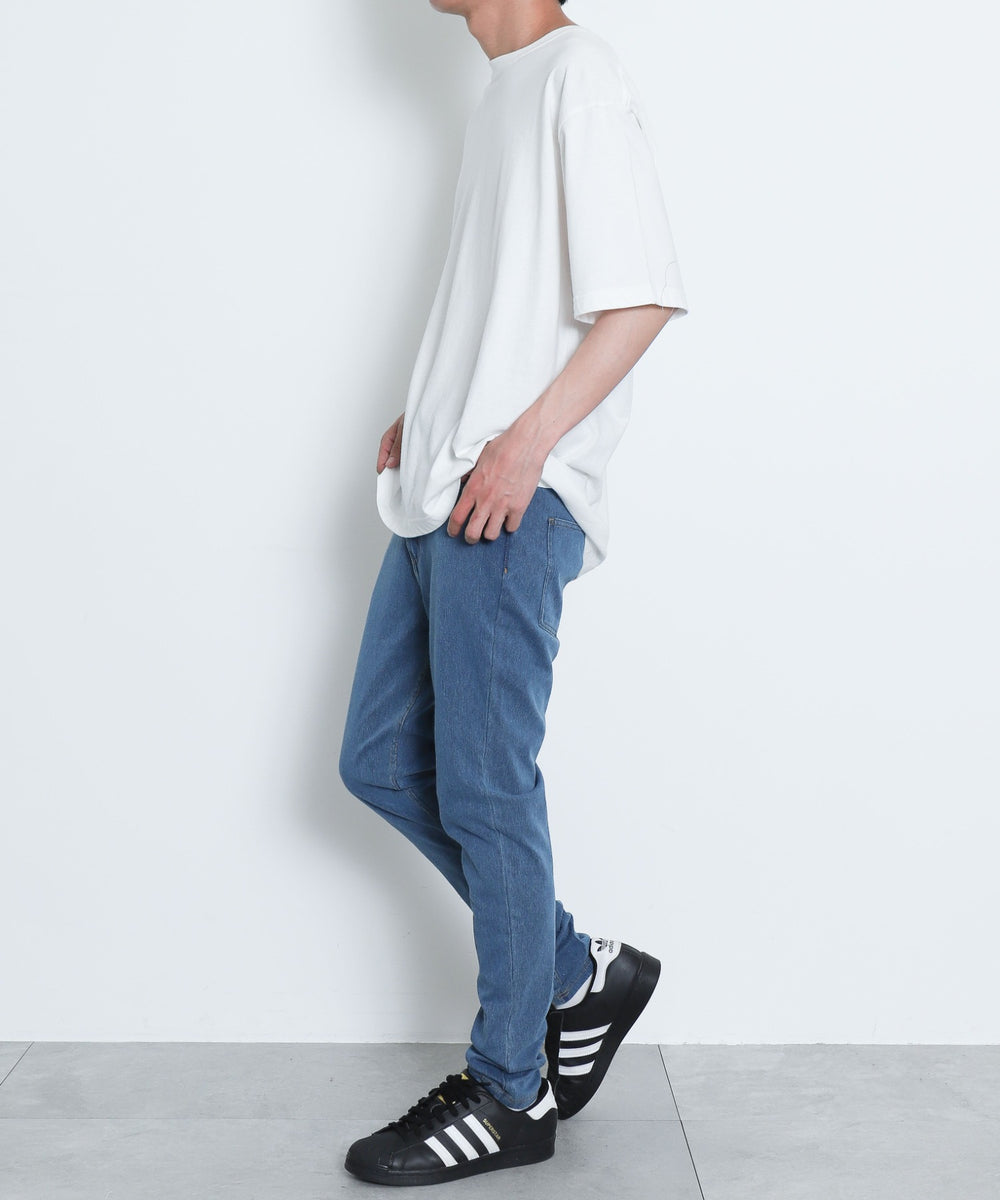 デニム淡　モデル：175cm M着用
