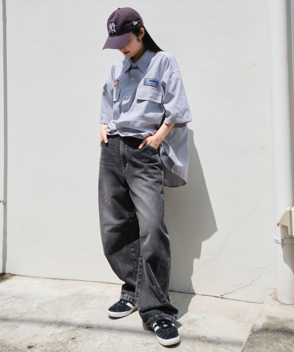 デニムブラックソノタ モデル：160cm M着用