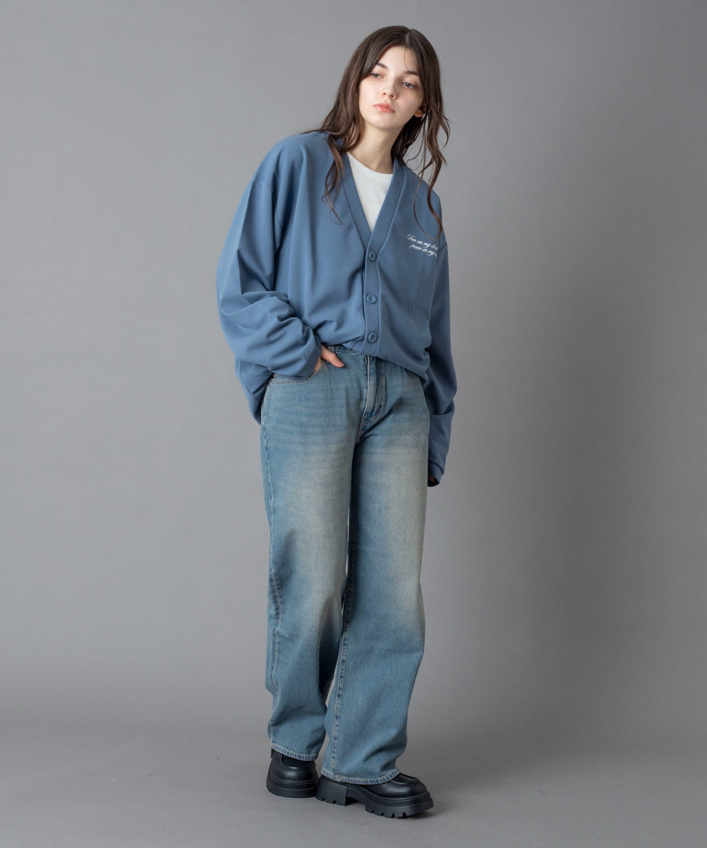 デニム中濃 モデル：162cm M着用