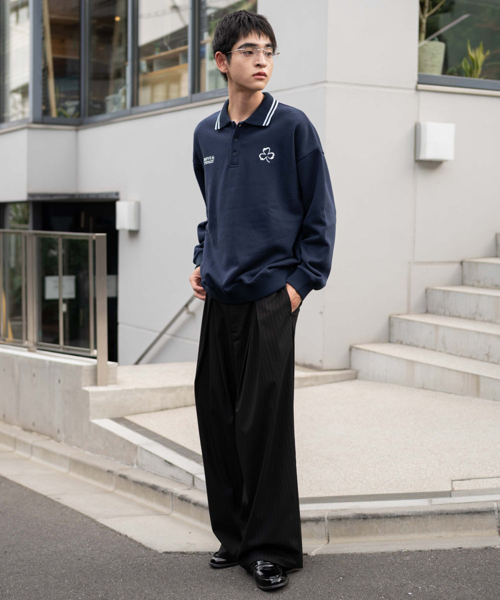 ネイビー　モデル：180㎝　L着用
