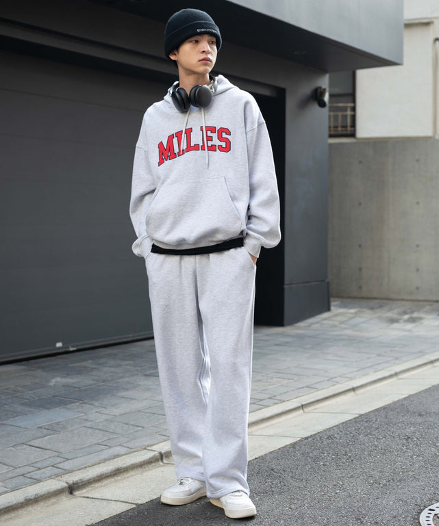 杢グレー モデル：180cm F着用