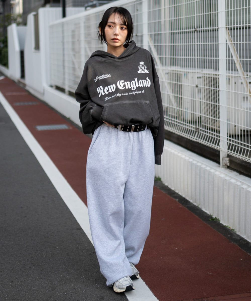 杢グレー モデル：159cm F着用