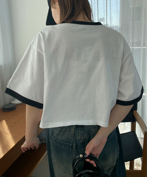 ホワイト モデル：155cm M着用
