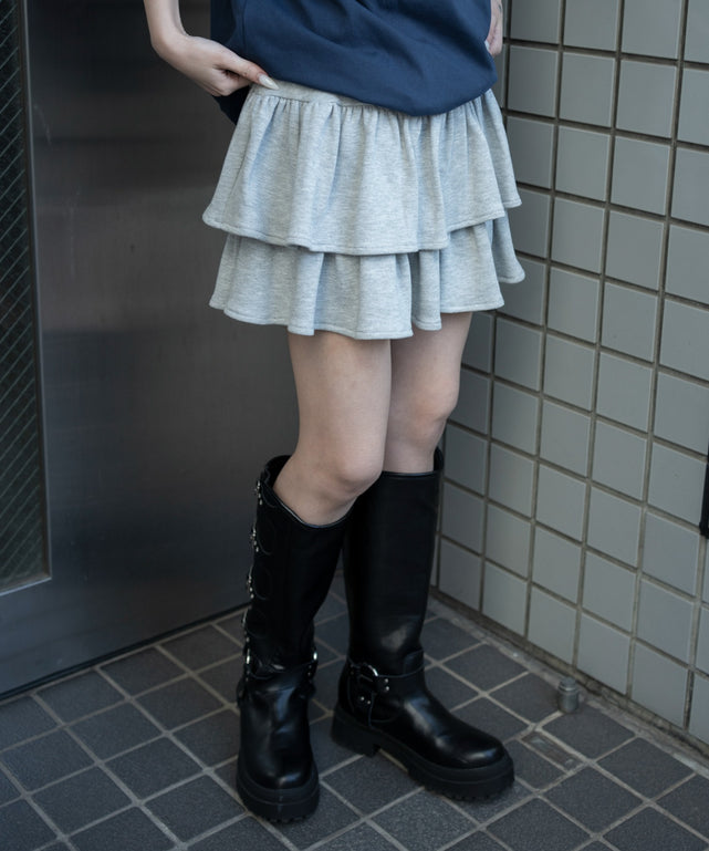 杢グレー モデル：159cm F着用