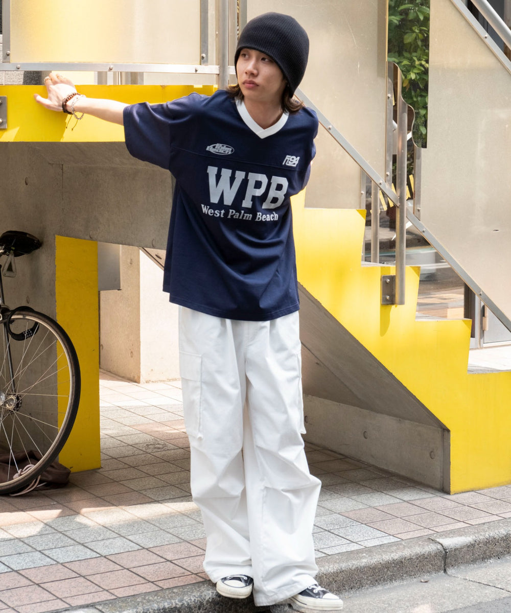 ネイビー　モデル:175cm L着用