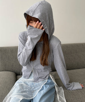 Lグレー　モデル:157cm F着用