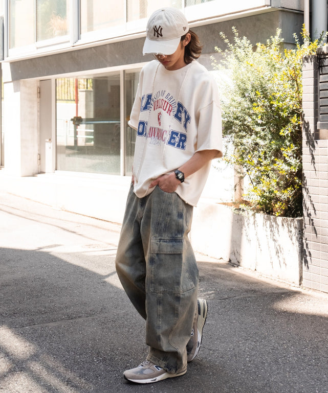 オフホワイト モデル：175cm L着用