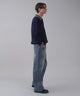 デニム中濃 モデル：178cm L着用