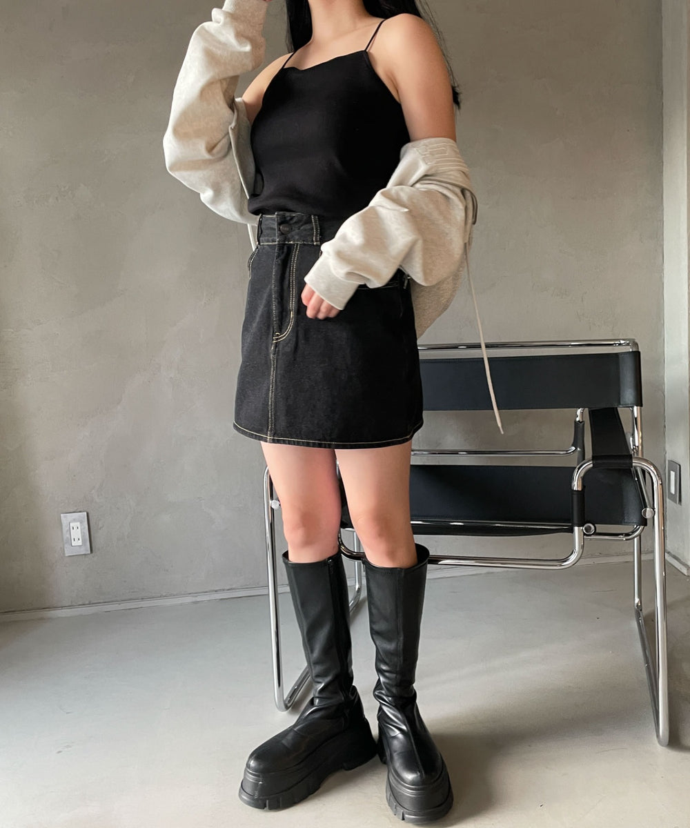 ブラック　モデル:155cm　M着用