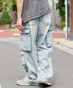 デニム淡 モデル：180cm L着用