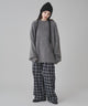 ブラックチェック 162cm S着用