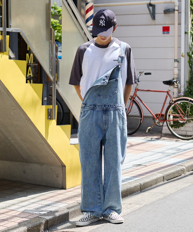 デニム淡加工 モデル：178cm M着用