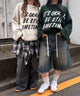 フラッフィーグラフィックニットBIGプルオーバー