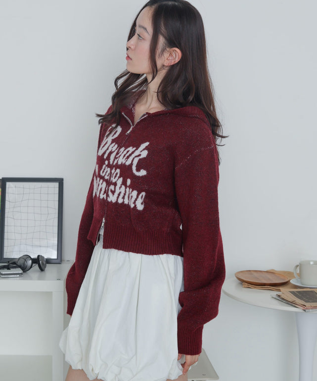レッド　モデル：163cm F着用
