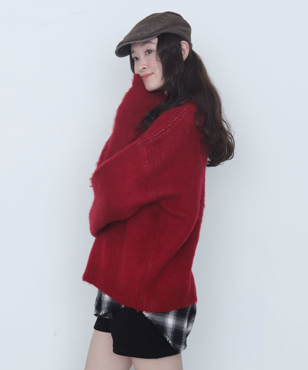 レッド　モデル：163cm F着用