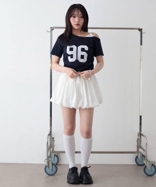 ホワイト　モデル：159cm F着用