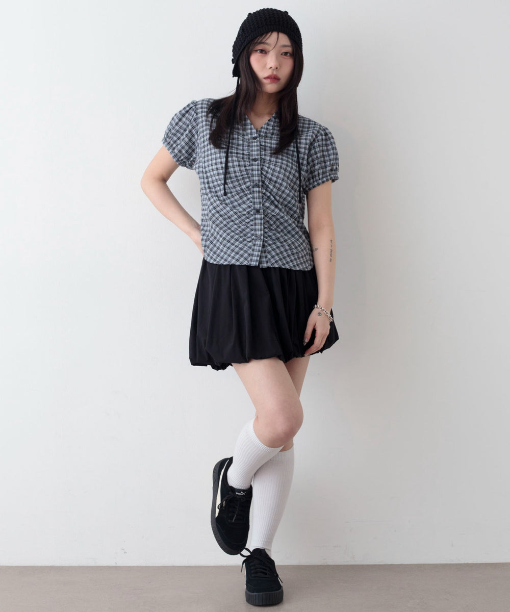 ブラック　モデル：159cm F着用