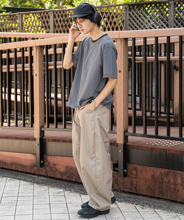 ベージュ モデル：180cm L着用