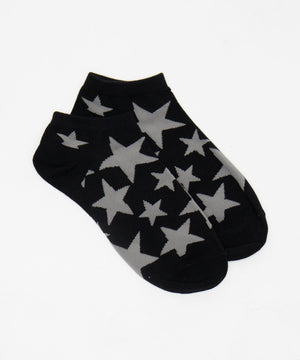 ランダムスター総柄ショートソックス(23-25cm)