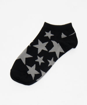 ランダムスター総柄ショートソックス(23-25cm)