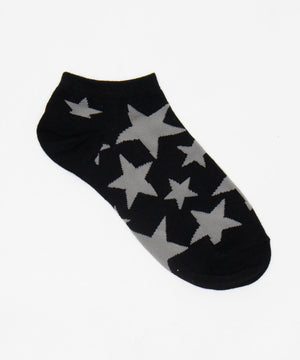 ランダムスター総柄ショートソックス(23-25cm)