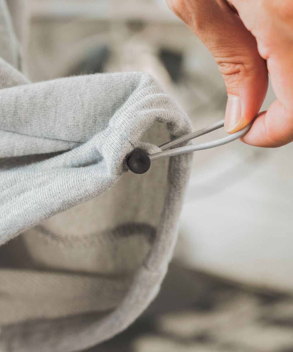 スウェットカーブデザインパンツ