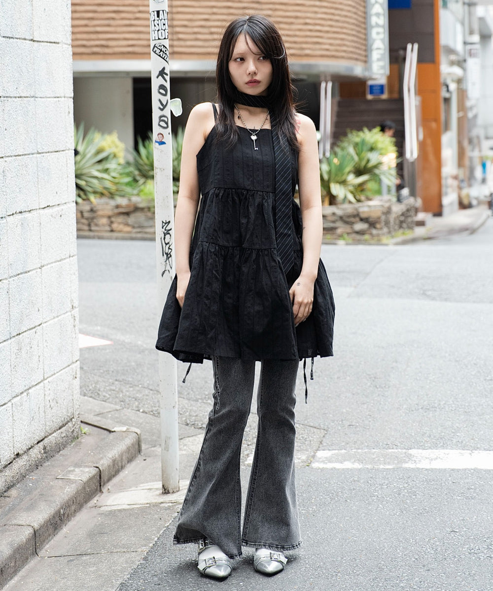 ブラック　モデル：159cm F着用