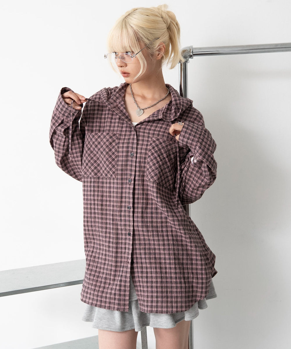 ピンク　モデル：166cm F着用