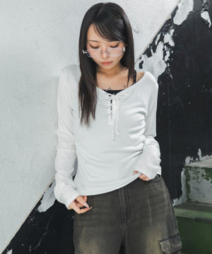ホワイト　モデル：159cm F着用