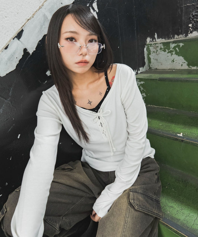 ホワイト　モデル：159cm F着用