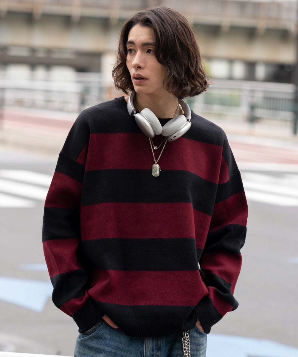 レッドボーダー モデル：182cm L着用